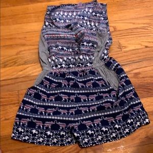 Cute jumper navy and pink kids